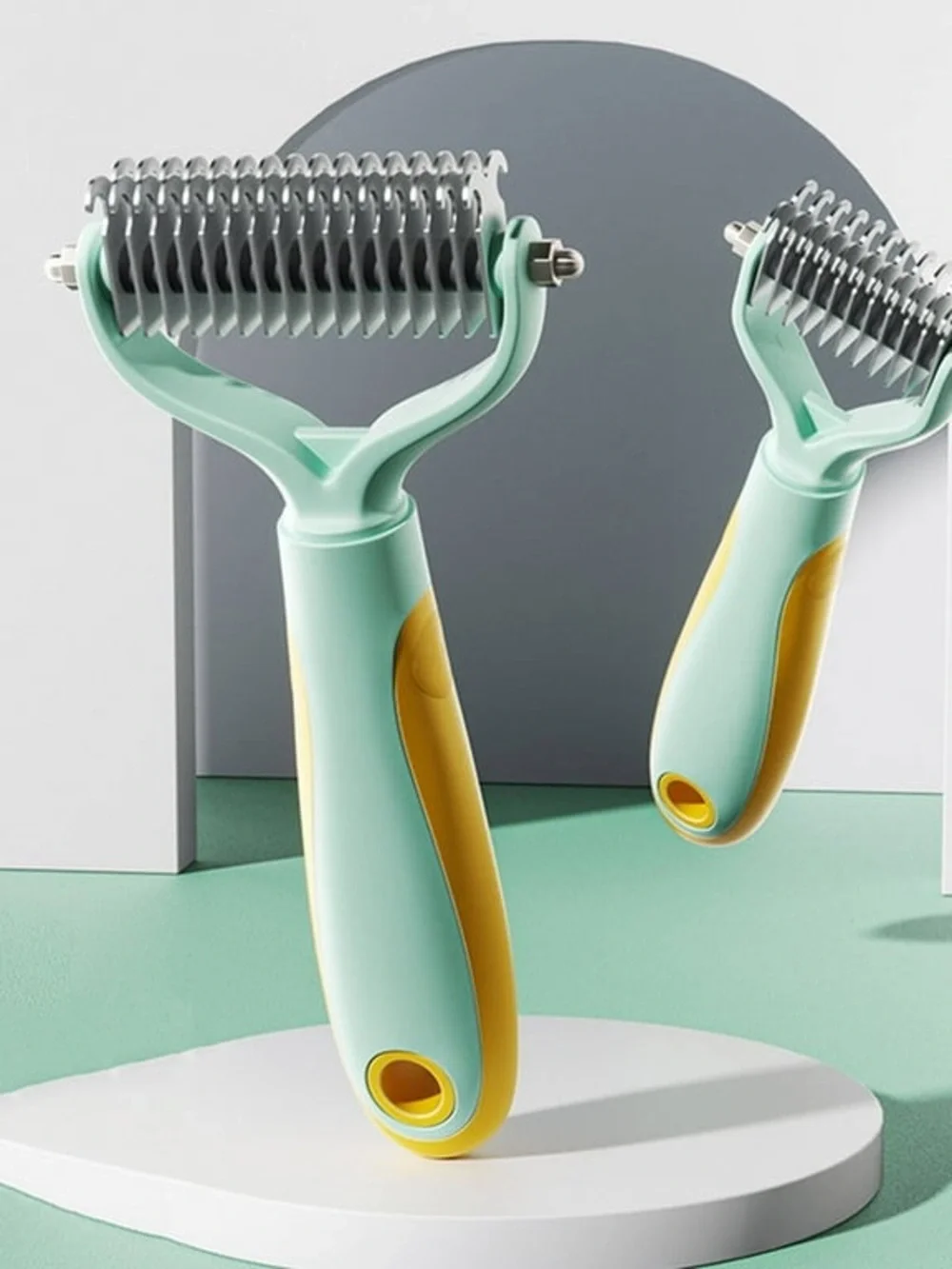 Dog and Cat Pet Grooming, Comb Brush Shedding Bush
